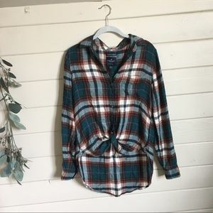 AE soft boyfriend flannel
